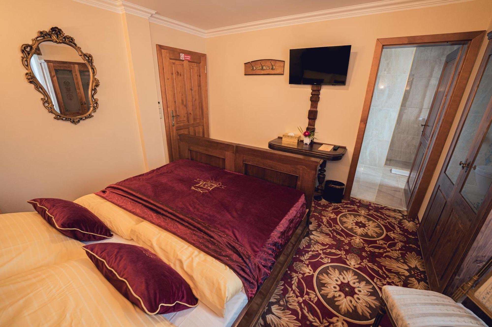 Hotel Svatojansky Dvur Praag Kamer foto