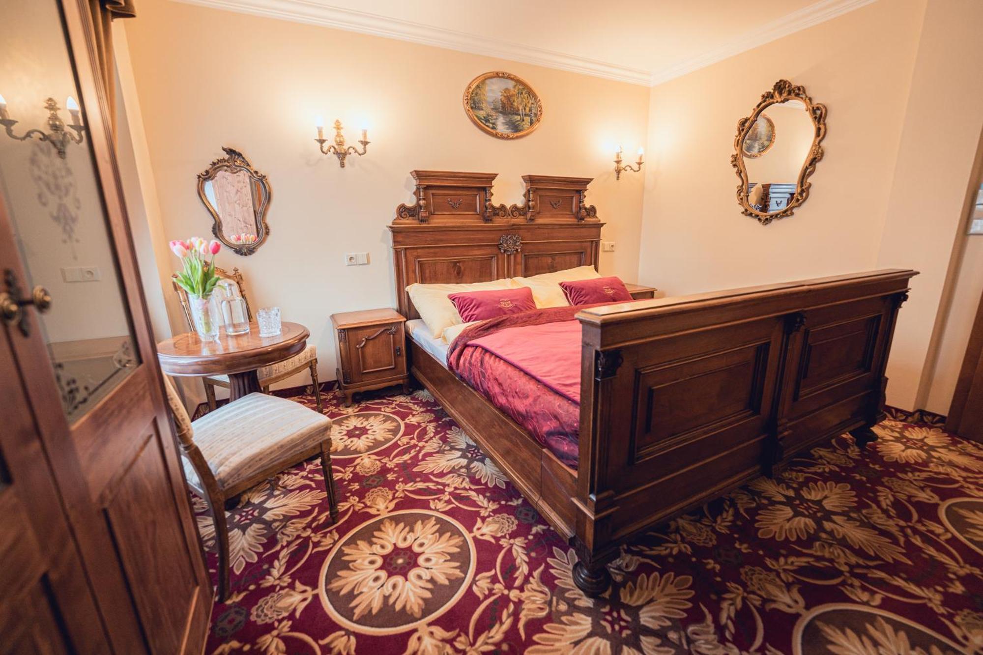 Hotel Svatojansky Dvur Praag Kamer foto