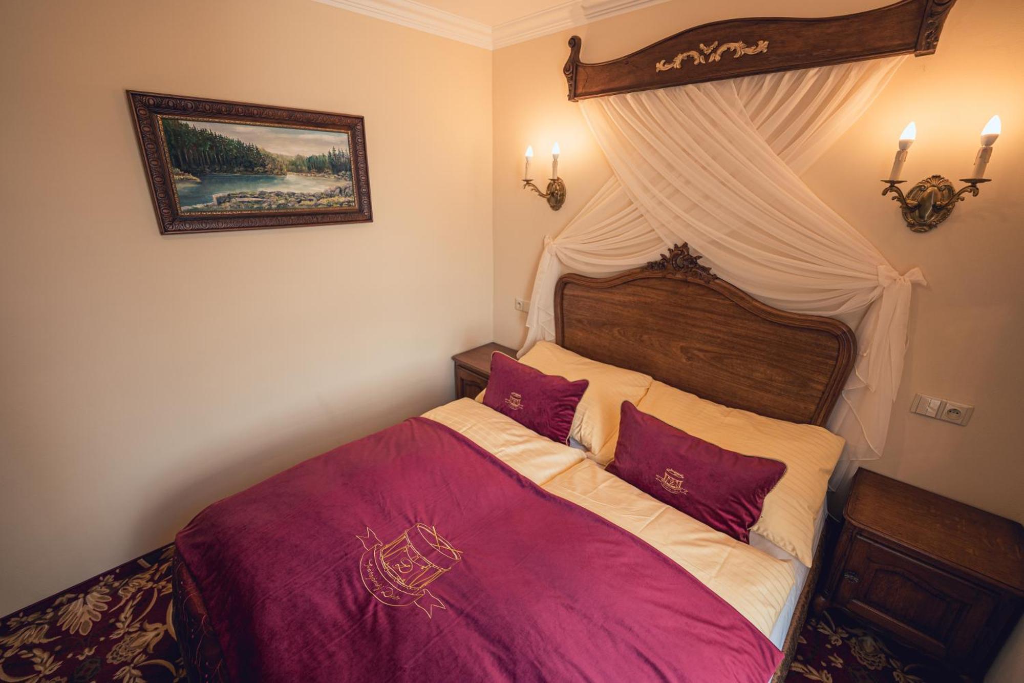 Hotel Svatojansky Dvur Praag Kamer foto