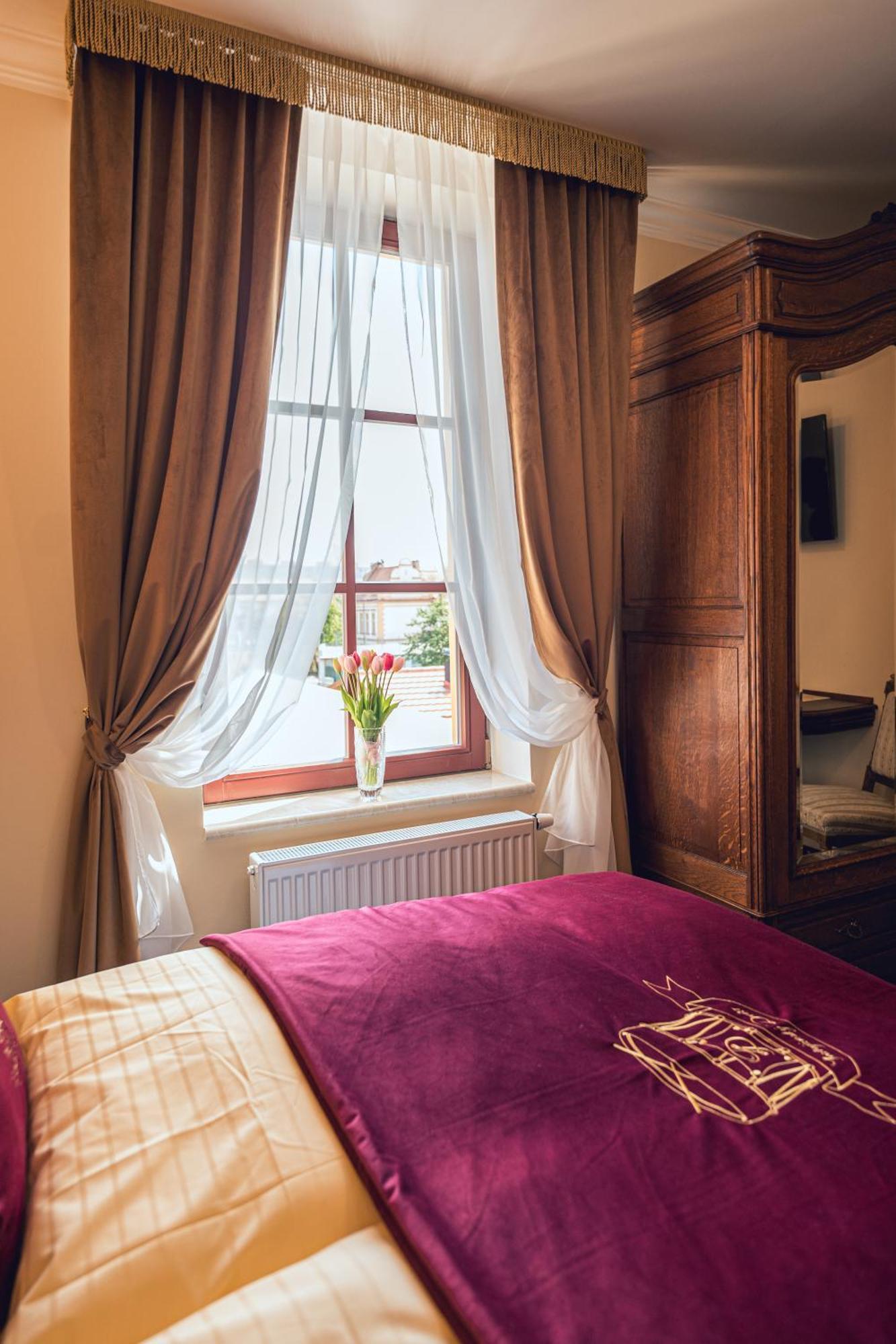 Hotel Svatojansky Dvur Praag Kamer foto
