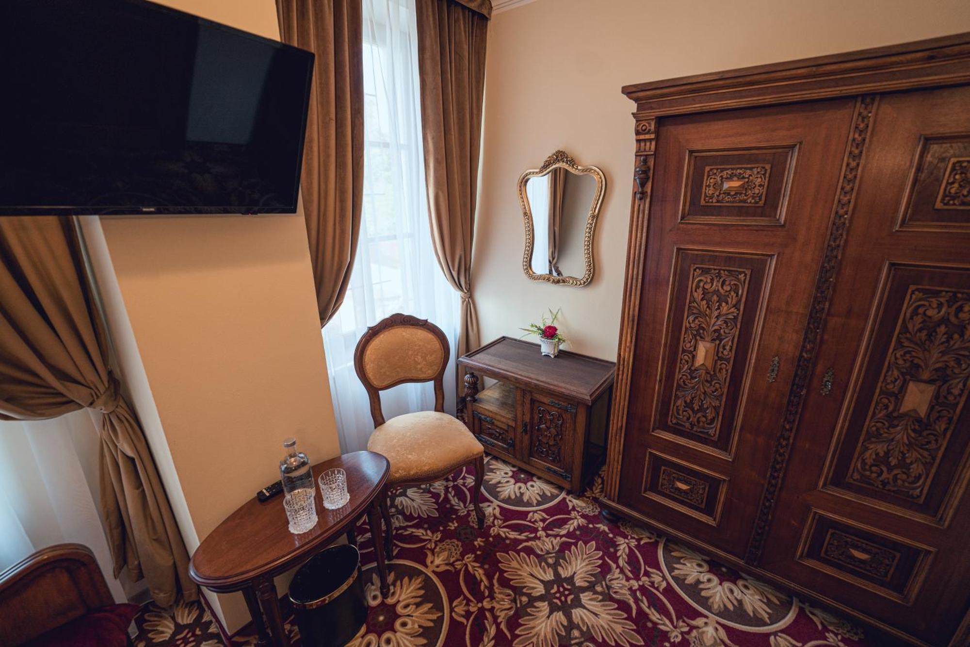 Hotel Svatojansky Dvur Praag Kamer foto